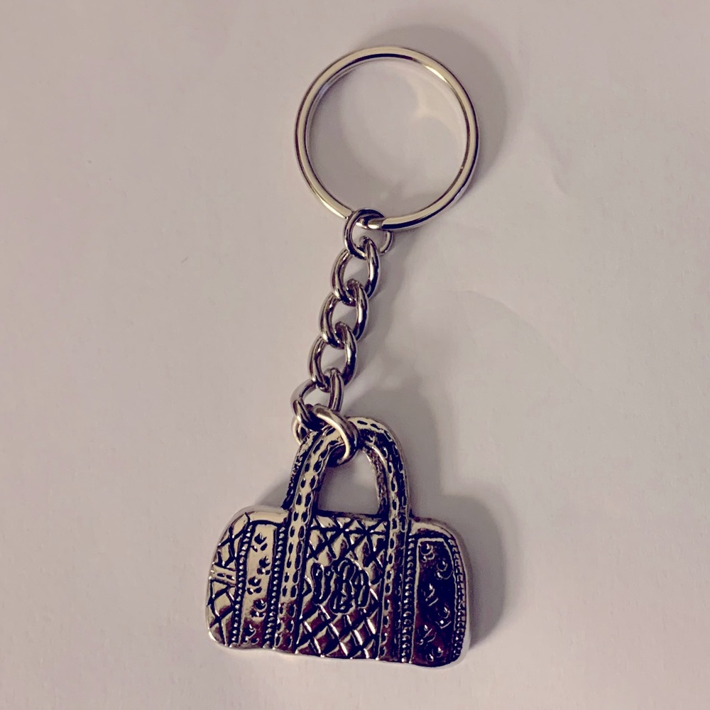 Vintage Vera Bradley Cute Duffle Bag Keychain NWOT
